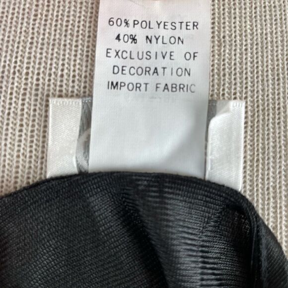 NWT Cunema Gold Sequined and Black Dress Tank Top Size M - Picture 8 of 9